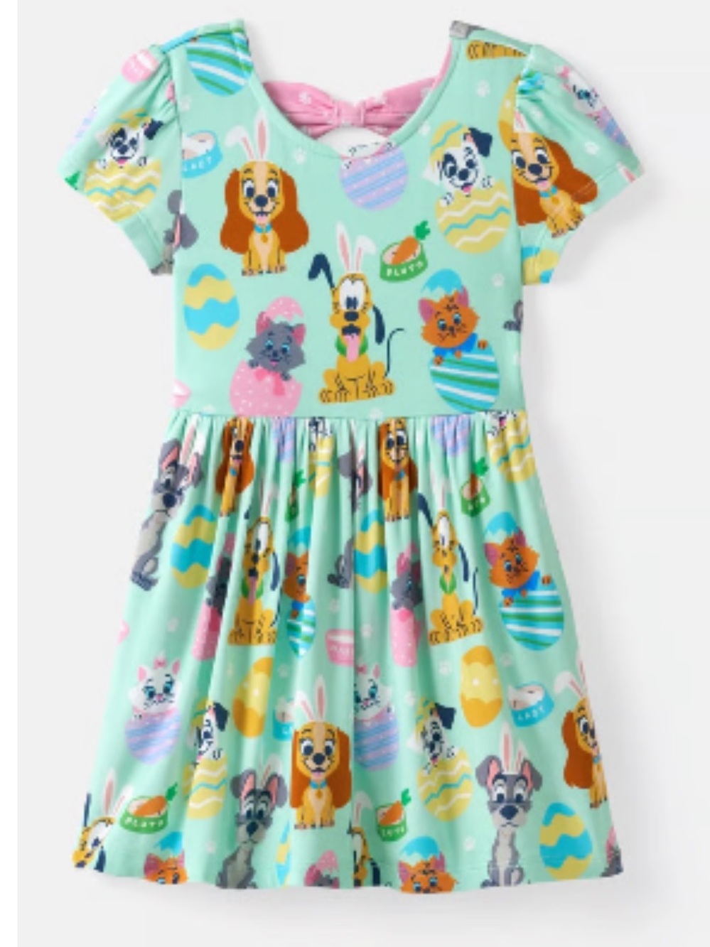 Little Sleepies x Disney Play Collection Peekaboo Pets Easter Bamboo Twirl Dress